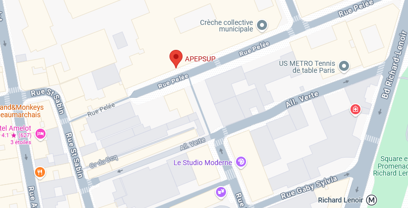 Localisation Apepsup