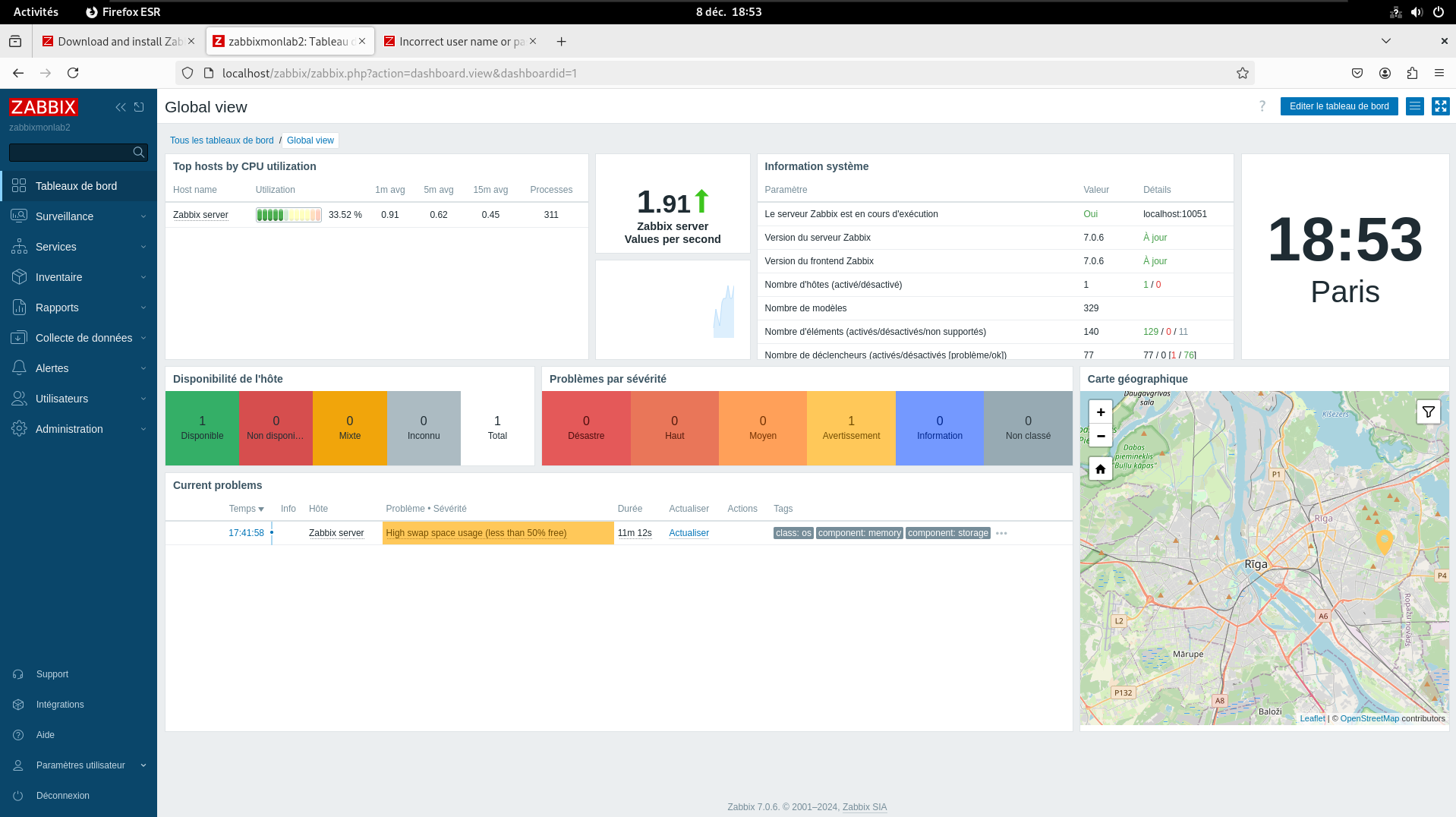 Image interface Zabbix